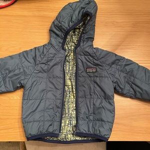 Patagonia reversible jacket 12-18 mo